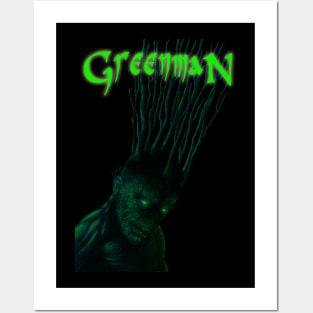 Green Man Posters and Art